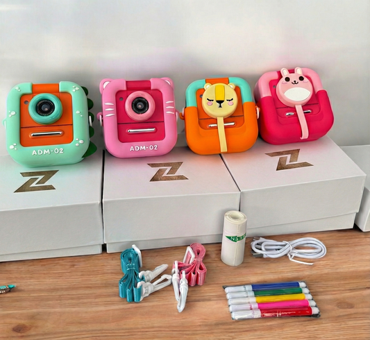 ZyvenKids™ - Cámara Creativa de Impresión Instantánea