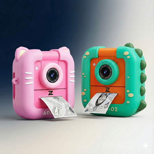 ZyvenKids™ - Cámara Creativa de Impresión Instantánea