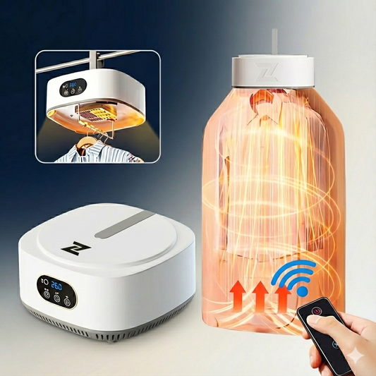 ZyvenDry™ - Secadora Portátil Turbo con Esterilización UV (Plegable)